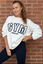 Load image into Gallery viewer, SLOPPY JOE GYM SWEATSHIRT - Warm White