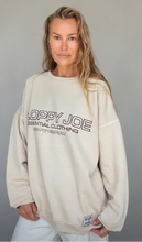 Load image into Gallery viewer, 05 CLASSIC SQUARE SWEATSHIRT - Biscuit Beige & Coffee