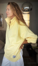 Load image into Gallery viewer, DIANA ZIP NECK - Butter Yellow