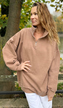 Load image into Gallery viewer, DIANA ZIP NECK - MOCHA - SIZE 1 - F6