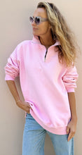 Load image into Gallery viewer, DIANA ZIP NECK - Miami Pink.