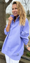 Load image into Gallery viewer, DIANA ZIP NECK - Soft Lilac