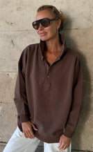 Load image into Gallery viewer, RUGBY POLO SHIRT - Chocolate