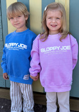Load image into Gallery viewer, KID'S Oversized Sweatshirt - Diana Blue