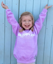 Load image into Gallery viewer, KID'S Oversized Sweatshirt - Raspberry Blush