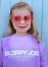Load image into Gallery viewer, KID'S Oversized Sweatshirt - Raspberry Blush