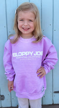 Load image into Gallery viewer, KID'S Oversized Sweatshirt - Raspberry Blush