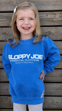 Load image into Gallery viewer, KID'S Oversized Sweatshirt - Diana Blue
