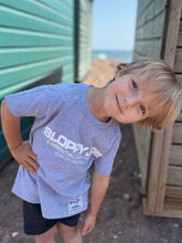 Load image into Gallery viewer, KID'S ORGANIC T-SHIRT- Grey Marl
