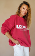 Load image into Gallery viewer, 05 CLASSIC SQUARE SWEATSHIRT -Red Wash