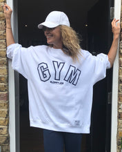Load image into Gallery viewer, SLOPPY JOE GYM SWEATSHIRT - White