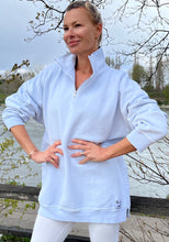 Load image into Gallery viewer, DIANA ZIP NECK - Powder Blue