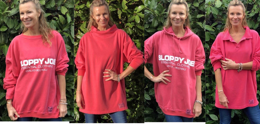 BRAND NEW SLOPPY JOE COLOUR - RED WASH IN STOCK