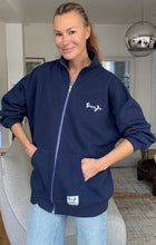 Load image into Gallery viewer, ZIP JACKET - Midnight Blue

