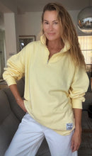 Load image into Gallery viewer, DIANA ZIP NECK - Butter Yellow
