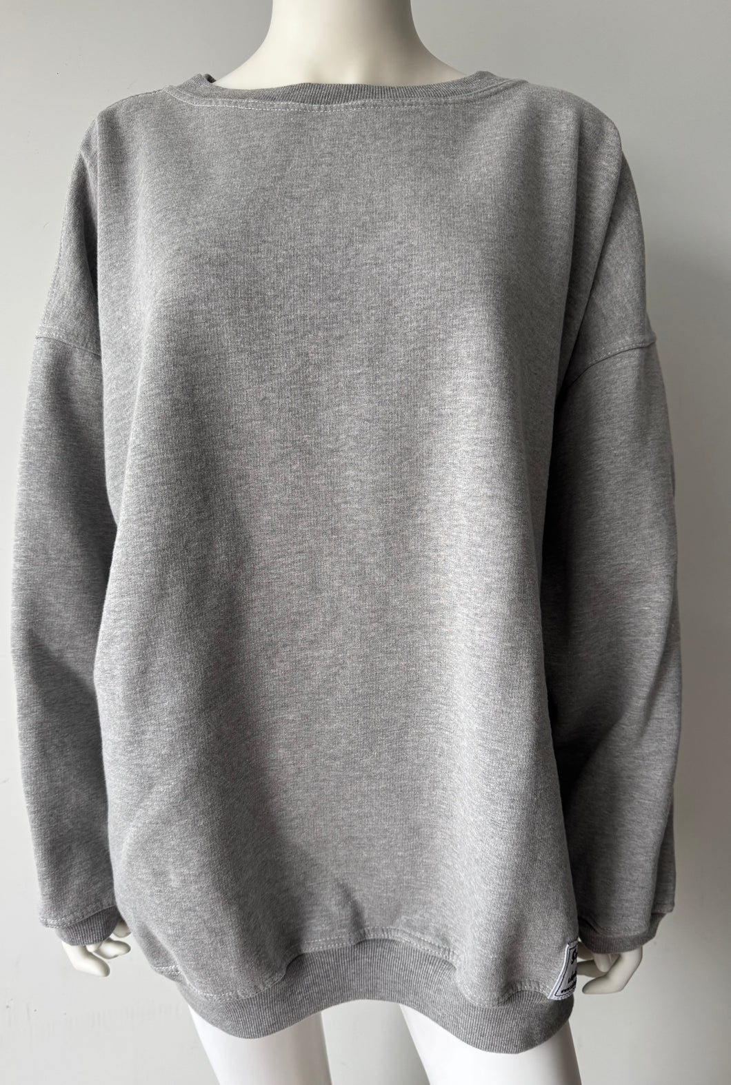 ORIGIN 05 CLASSIC SQUARE SWEATSHIRT - Grey Marl
