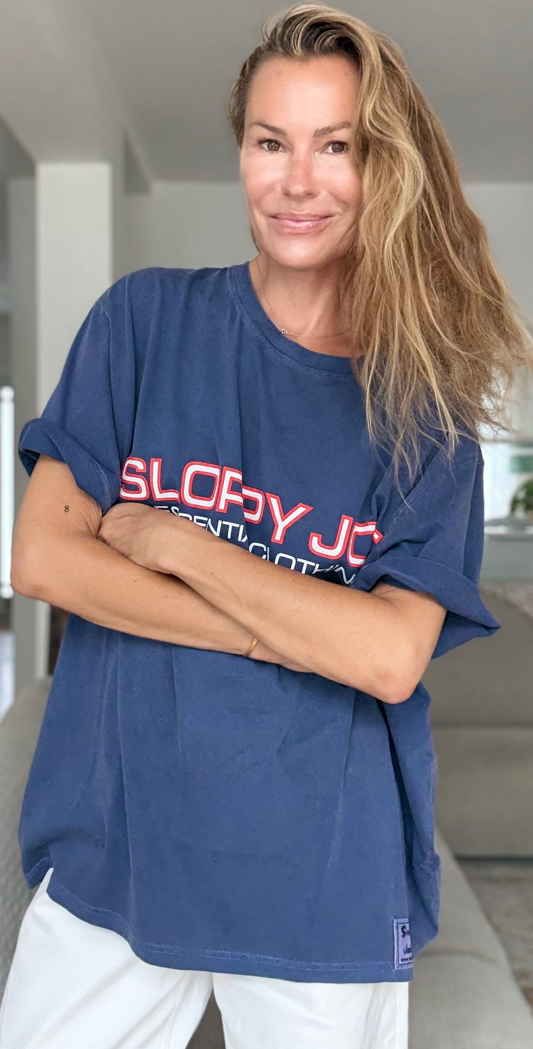 ORGANIC T-SHIRT - French Navy