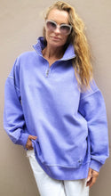 Load image into Gallery viewer, DIANA ZIP NECK - Soft Lilac

