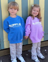 Load image into Gallery viewer, KID'S Oversized Sweatshirt - Raspberry Blush
