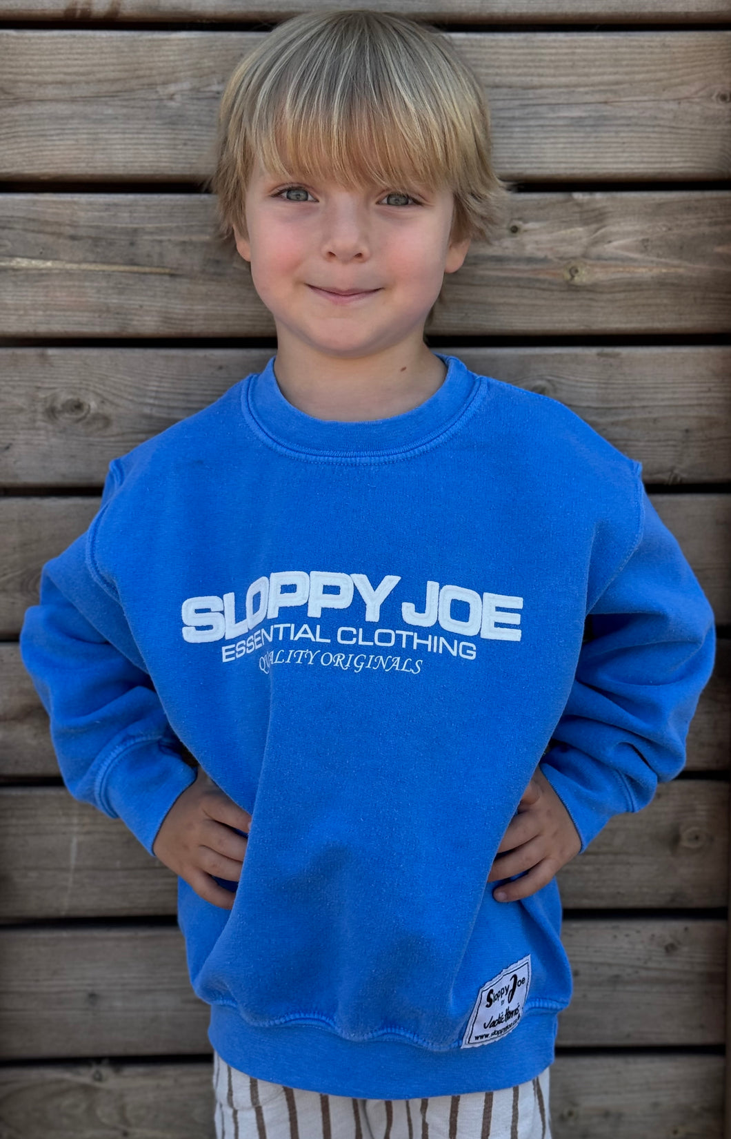 KID'S Oversized Sweatshirt - Diana Blue