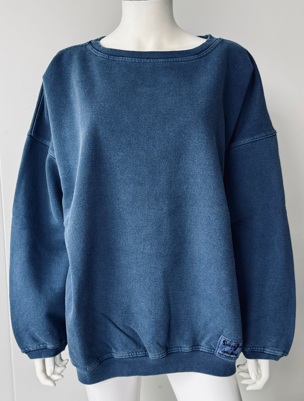ORIGIN 05 CLASSIC SQUARE SWEATSHIRT - Navy Wash