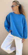 Load image into Gallery viewer, ORIGIN 05 CLASSIC SQUARE SWEATSHIRT - Diana Blue

