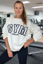 Load image into Gallery viewer, SLOPPY JOE GYM SWEATSHIRT - Warm White
