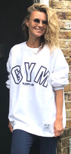 Load image into Gallery viewer, SLOPPY JOE GYM SWEATSHIRT - White
