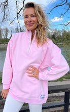 Load image into Gallery viewer, DIANA ZIP NECK - Miami Pink
